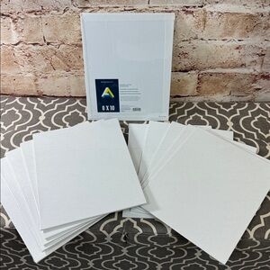Art Alternatives 8” X 10” painting canvas set of 11 panels